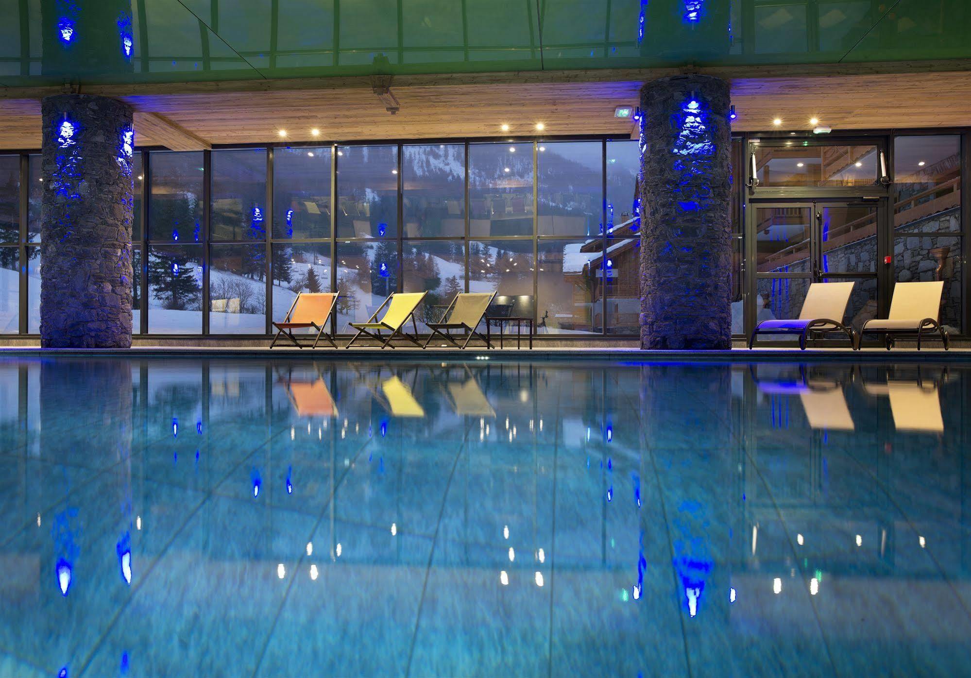Cgh Residences & Spas Les Chalets De Flambeau Lanslebourg-Mont-Cenis Luaran gambar